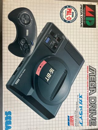 SEGA Mega Drive Asían Specification PAL-D 