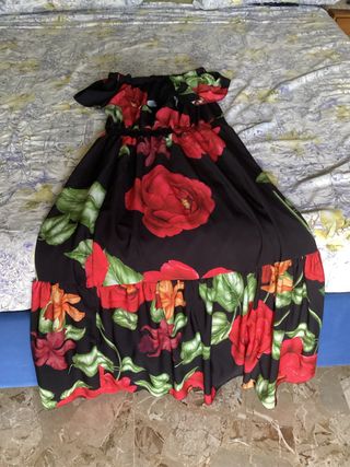 Vestito lungo floreale - Unica