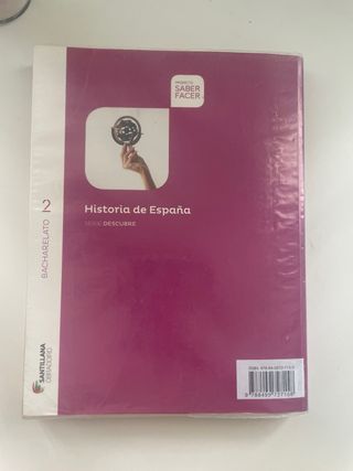 HISTORIA DE ESPAÑA SERIE DESCUBRE 2 BCH SABER F...