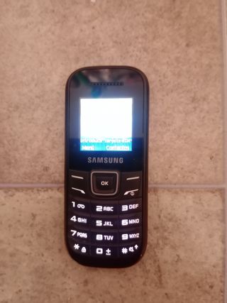 Móvil Samsung negro