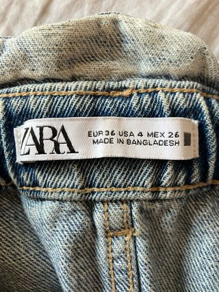 Bermudas Vaqueras ZARA