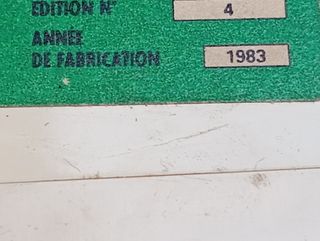Teléfono vintage Matra TM1 año 1983