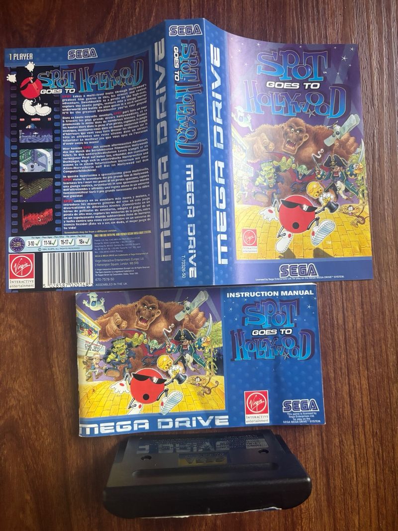 Imagen de Sega Mega Drive - Spot va a Hollywood