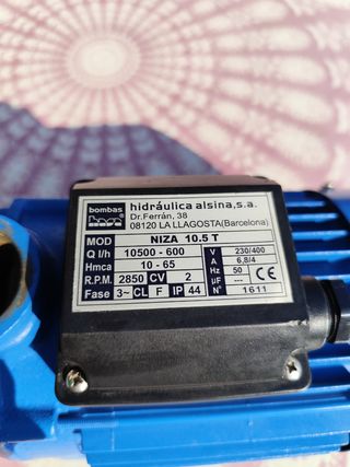 Bomba agua Hasa