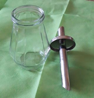 Zuccheriera vetro vintage