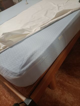 2 camas articuladas eléctricas colchón incluído