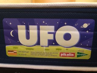 COLCHON UFO 80x180cm SOMIER CABECERO