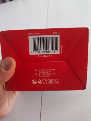 Taza Marvel Capitán América