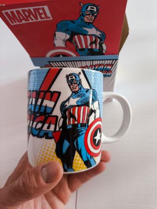 Taza Marvel Capitán América