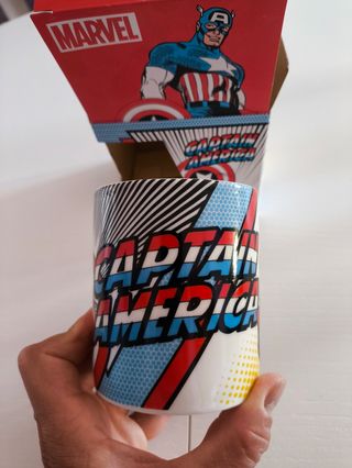 Taza Marvel Capitán América