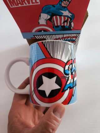 Taza Marvel Capitán América