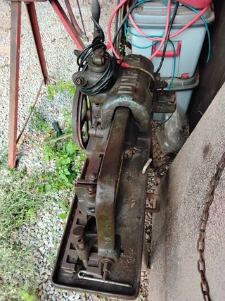 Sierra cinta metálica antigua