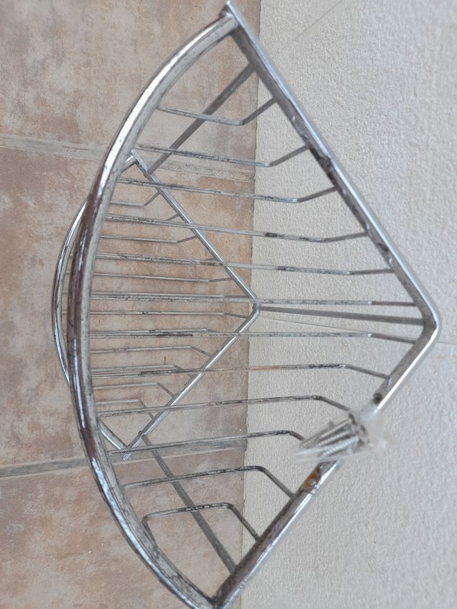 Estantería baño esquina - metal
