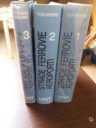 libri strade ferrovie aeroporti 1-2-3 di g. tesori