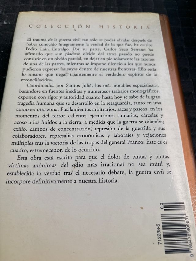 Víctimas de la Guerra Civil (Historia) (Spanis...