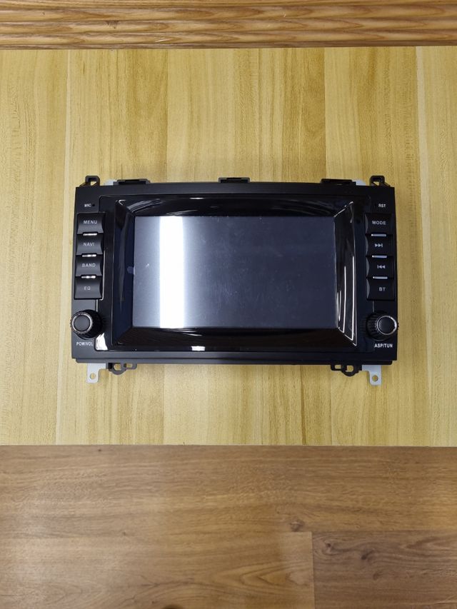 Radio Coche Cámara Trasera - Negra