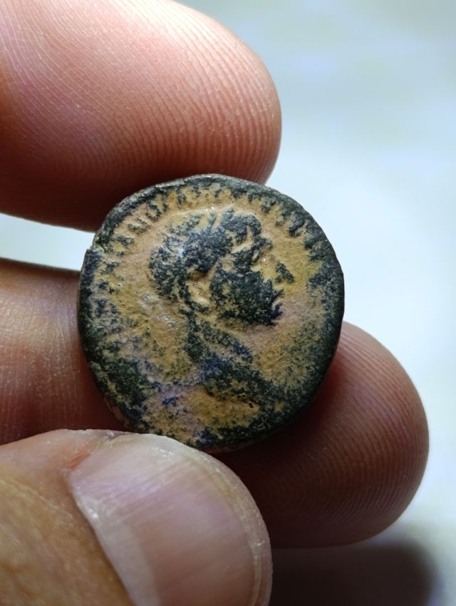 Moneda Romana Emperador Trajano