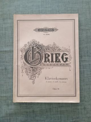 Concierto Piano Grieg Op.16