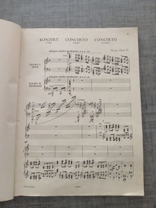 Concierto Piano Grieg Op.16