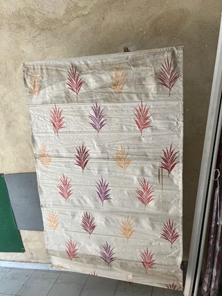 Cortina Estor - Beige Multicolor conjunto de dos