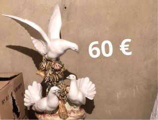 Lámpara alabastro tallada