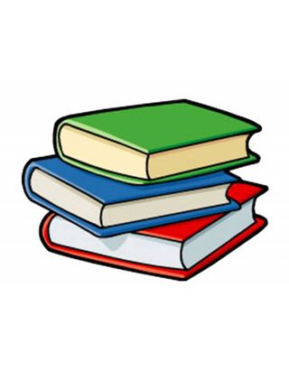 Libri di testo per scuole medie/superiori.