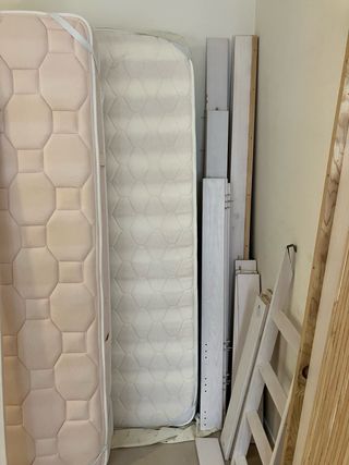 Litera triple Lufe blanca