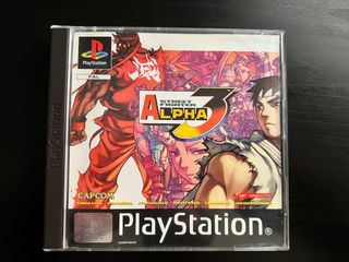 Street Fighter Alpha 3 - PS1 PAL ESP