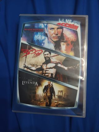 DVDs Accion: Blade Runner, 300, Soy Leyenda