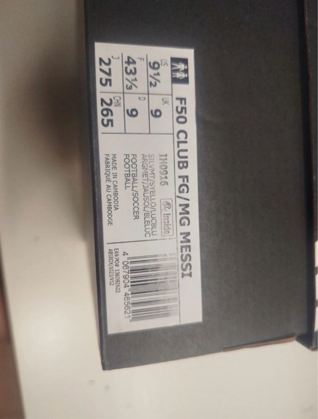 Zapatillas Adidas Messi F50 - Talla 43