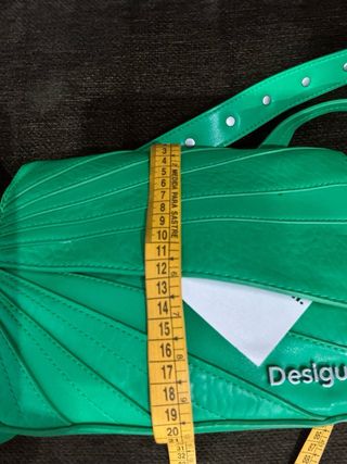 Bolso Desigual verde - Bolso bandolera