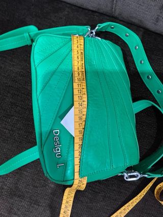 Bolso Desigual verde - Bolso bandolera