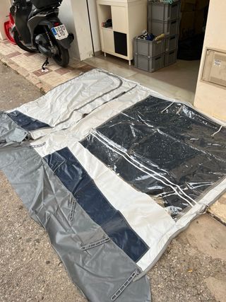 Cerramiento Leinwand toldo Fiamma