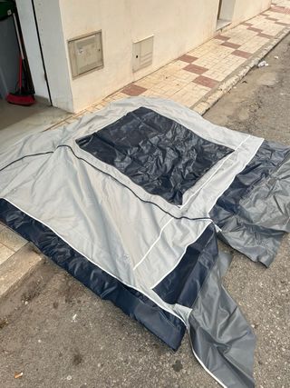 Cerramiento Leinwand toldo Fiamma