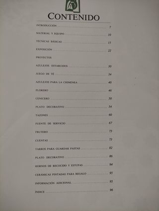 Pintar cerámicas - Técnicas y estilos