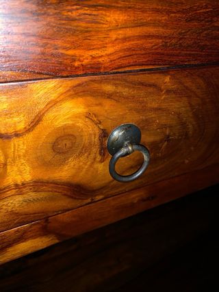 Mueble recibidor madera Palorrosa de India macizo