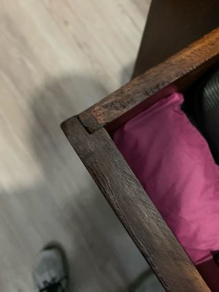 Mueble recibidor madera Palorrosa de India macizo