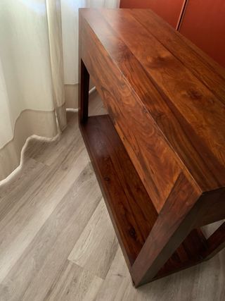 Mueble recibidor madera Palorrosa de India macizo