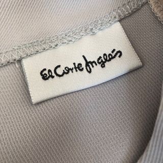 Blusa gris - Top corto de el Corte Inglés￼