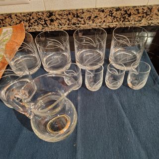 Juego vasos whisky - 11 piezas