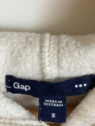 Sudadera Gap gris con capucha