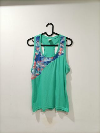 Camiseta Kipsta deportiva mujer - verde