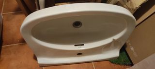 Lavabo Roca blanco porcelana