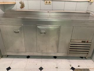 Nevera acero inoxidable