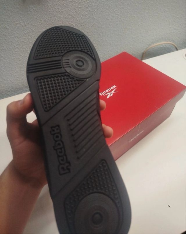 Zapatillas Reebok Classic Mujer Negras Talla 38.5