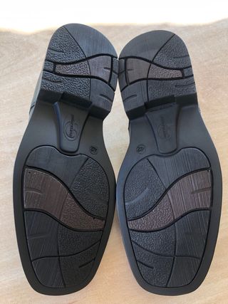 Zapatos negros hombre - Piel