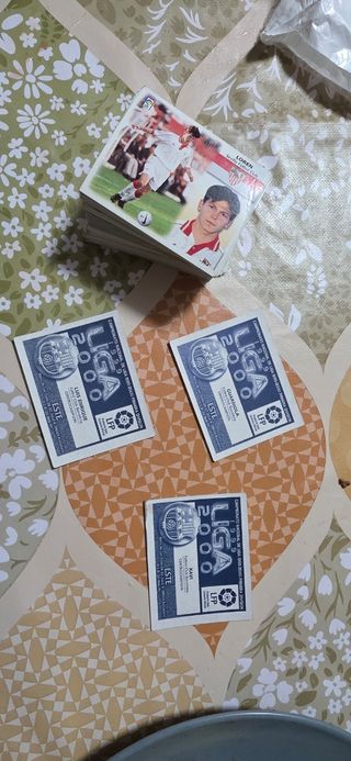 Cromos fútbol temporada 99-00