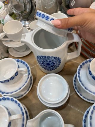 juego de té Santa Clara 27 piezas