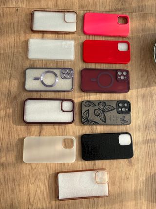 Fundas iPhone 12 Pro Max - 12 unidades