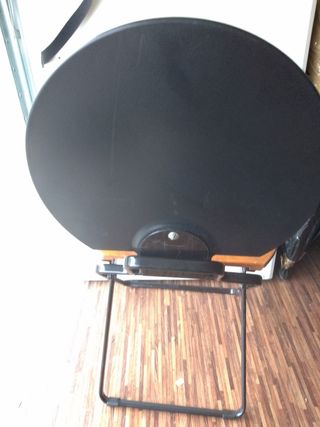 Sedia pieghevole metallo legno